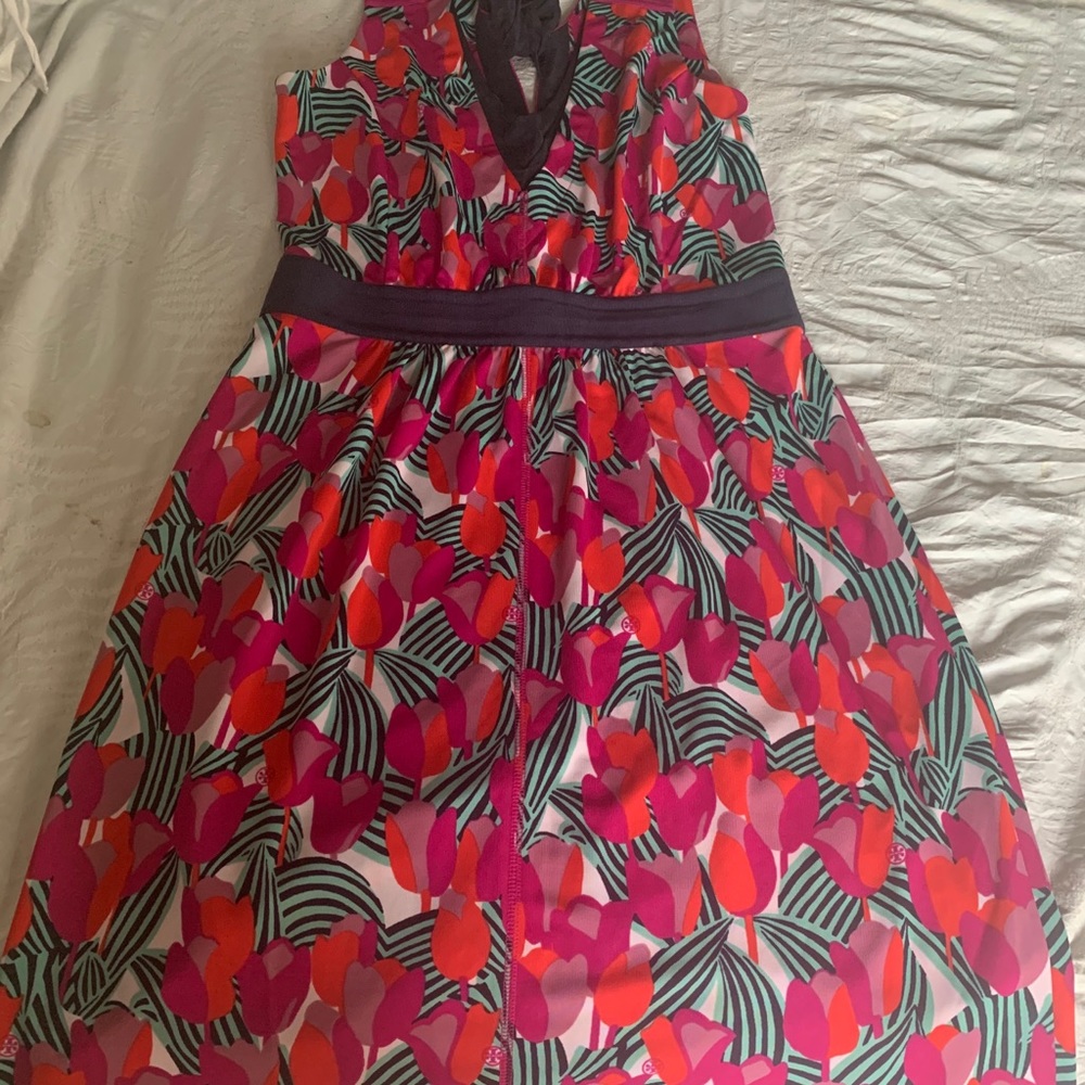 Colourful dress